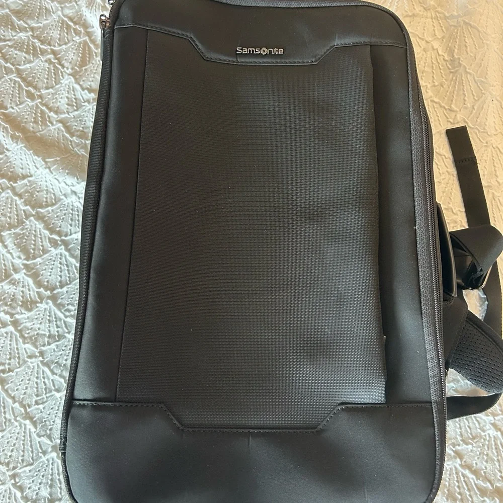 Samsonite Black Laptop Backpack with Padded Back
